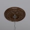Ekena Millwork Baltimore PVC Medallion (Canopies up to 7 3/4"), 19"OD x 3 1/2"ID x 1"P, Metallic Dark Copper CMP19BACDC - alternate 9